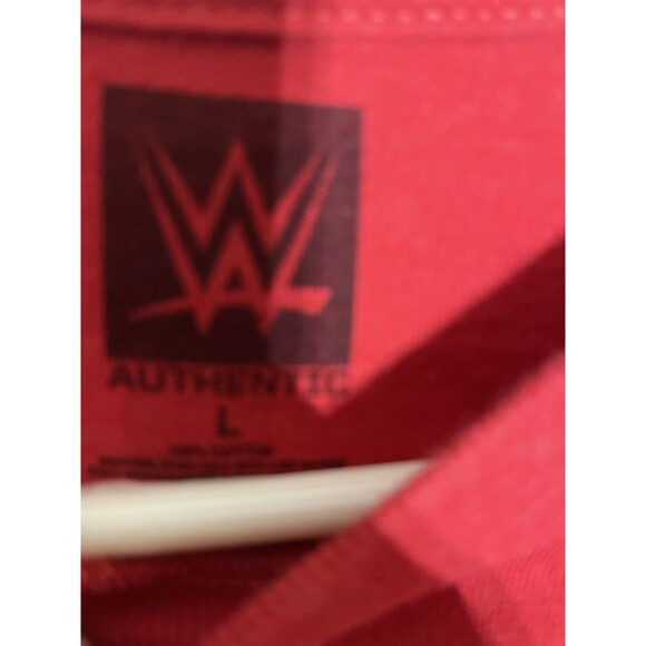 WWE Authentic Wear T-Shirt Stay Fearless Red Large - Picture 3 of 4